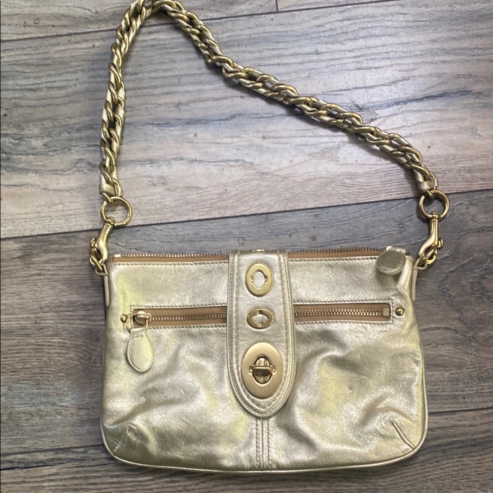 Gold Chain Strap Women's Bag
